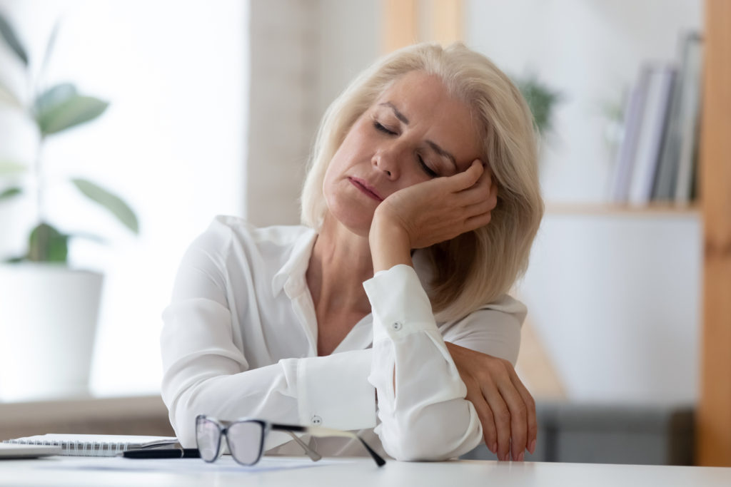 Exhausted? Fatigue is a common symptom of the peri / menopause