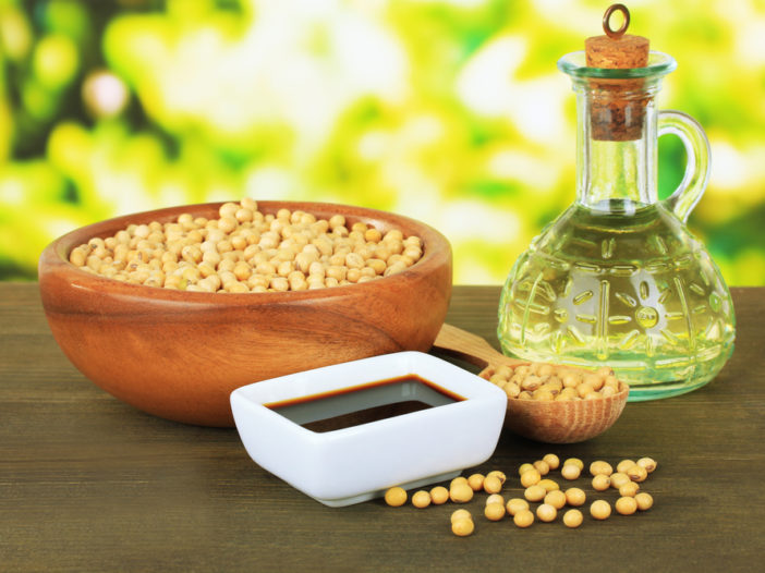 soy foods reduce hot flushes